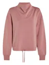 Varley Betsy Stretch-jersey Sweatshirt In Pink