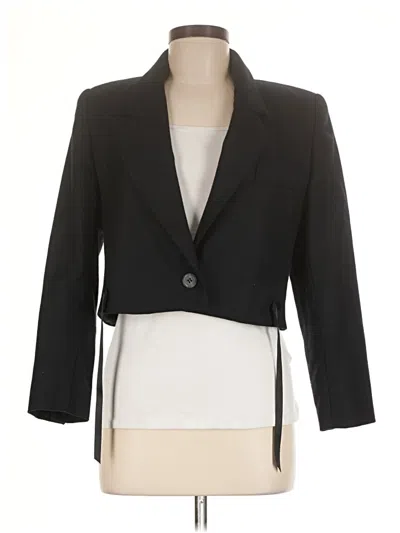 Pre-owned Varley Blazer Jacket In Black