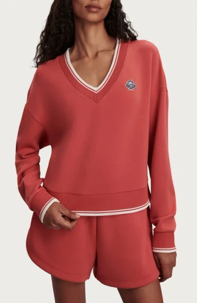 VARLEY VARLEY BLITHE CROP SWEATSHIRT