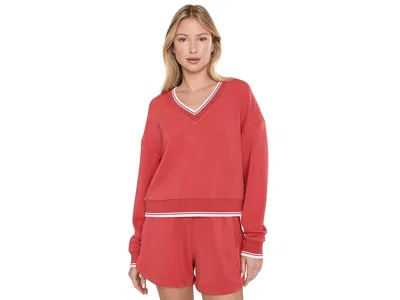 VARLEY BLITHE CROPPED SWEAT WOMEN'S SWEATSHIRT BAKED APPLE: MD