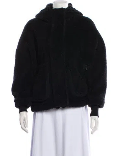 Pre-owned Varley Bomber Jacket In Black