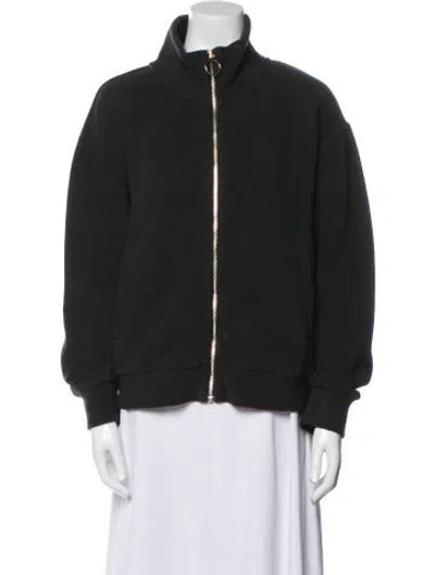 Pre-owned Varley Bomber Jacket In Black