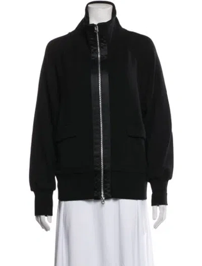 Pre-owned Varley Bomber Jacket In Black