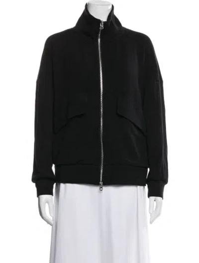 Pre-owned Varley Bomber Jacket In Blue