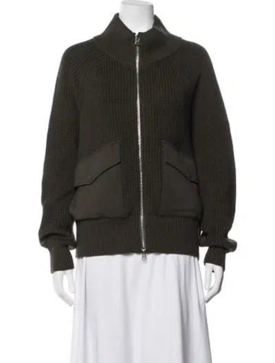 Pre-owned Varley Bomber Jacket W/ Tags In Green