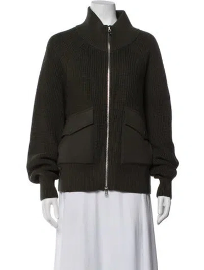 Pre-owned Varley Bomber Jacket W/ Tags In Green