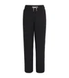 Varley Brushed Rib Wide-leg Sweatpants In Black