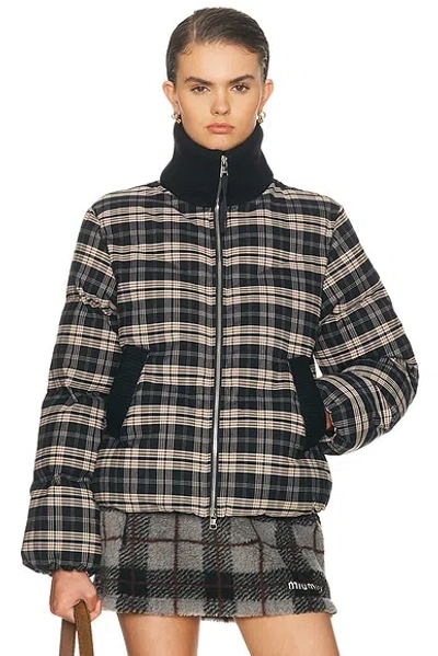 Varley Bryony Short Puffer Jacket In Black