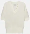 Varley Callie Polo Sweater In White