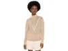 Varley Calva Cotton Knit Pullover In Multi