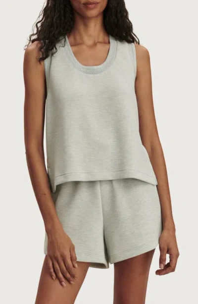Varley Cambrie Scoop Neck Tank In Green