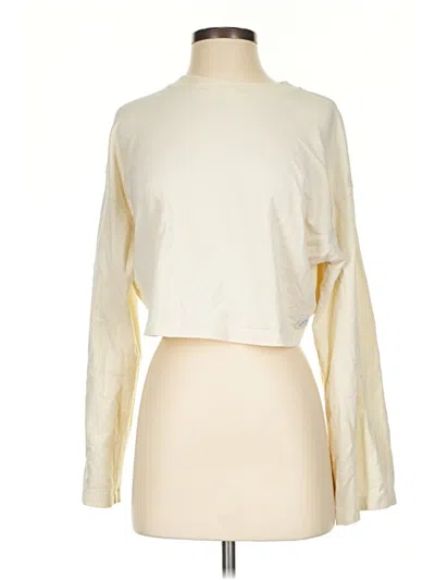 Pre-owned Varley Cardigan Sweater In Ivory