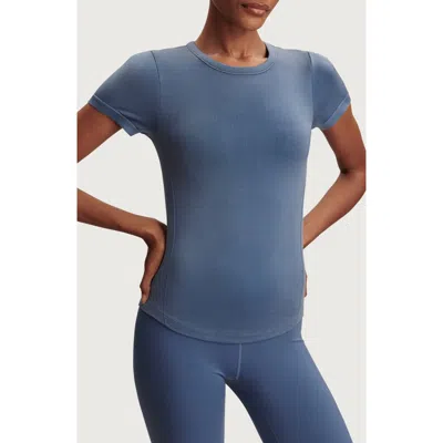 Varley Casper Seamless T-shirt In Blue