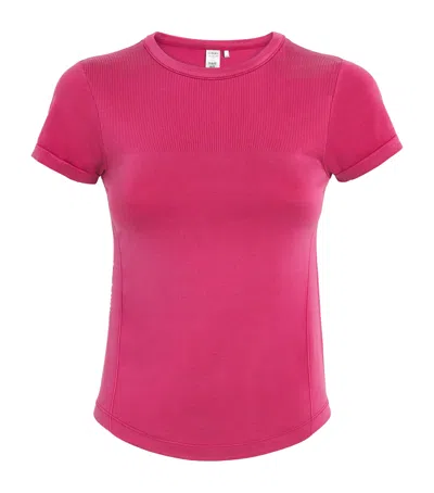 Varley Casper Seamless Tee In Pink