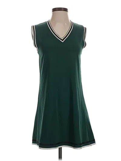 Pre-owned Varley Casual Dress In Green