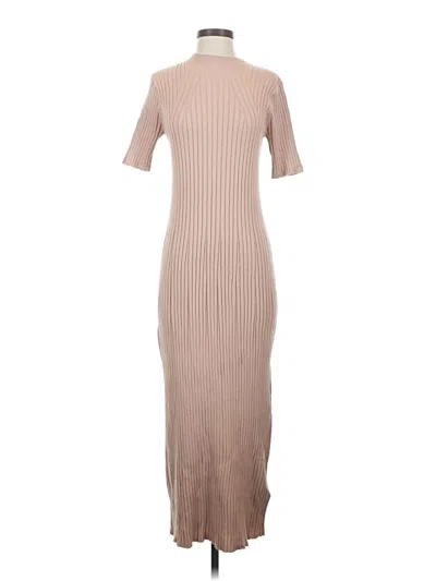 Pre-owned Varley Casual Dress In Tan