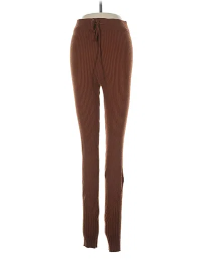 Pre-owned Varley Casual Pants In Brown
