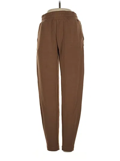 Pre-owned Varley Casual Pants In Brown