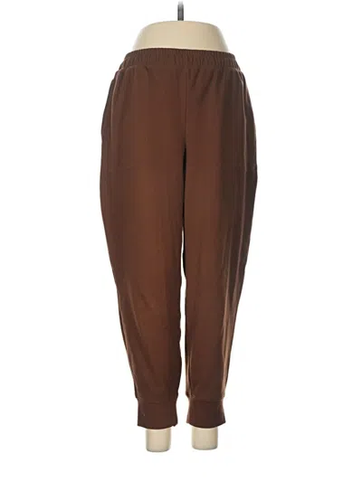 Pre-owned Varley Casual Pants In Brown