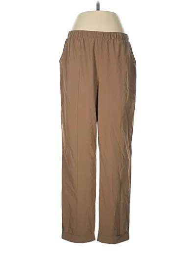 Pre-owned Varley Casual Pants In Brown