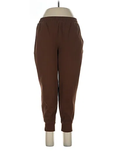 Pre-owned Varley Casual Pants In Brown
