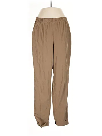 Pre-owned Varley Casual Pants In Tan