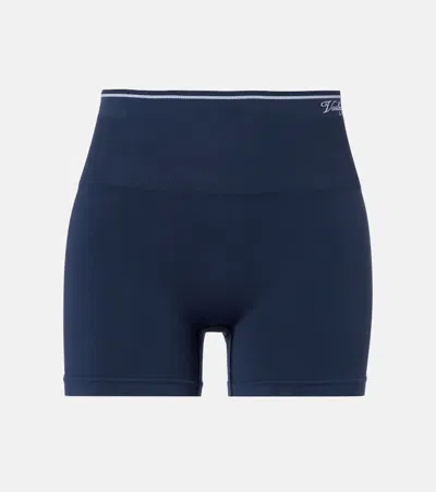 Varley Chihiro Biker Shorts In Blue