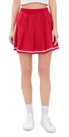 Varley Clarendon 20 High Waist Tennis Skort In Haute Red