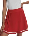 Varley Clarendon 20 High Waist Tennis Skort In Haute Red