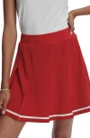 Varley Clarendon 20 High Waist Tennis Skort In Haute Red
