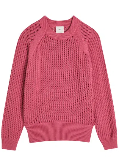 Varley Clay Knit Sweat In Pink