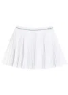 Varley Clemency High Rise 13.5 Stretch-jersey Skort In White