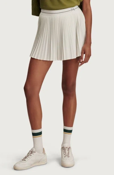 Varley Clemency Pleated Skort In White