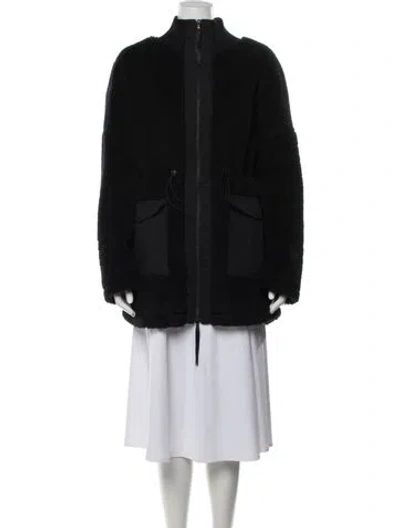 Pre-owned Varley Coat In Black