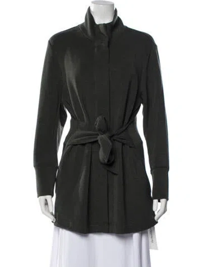 Pre-owned Varley Coat In Green