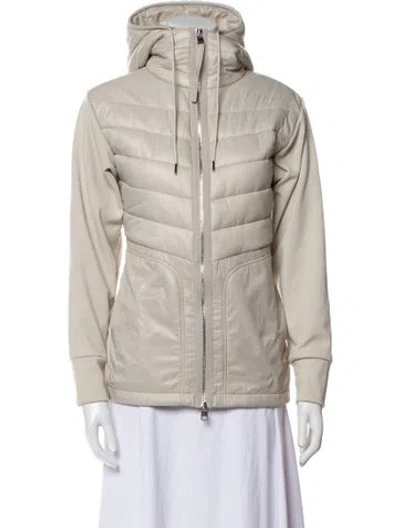 Pre-owned Varley Coat In Neutral