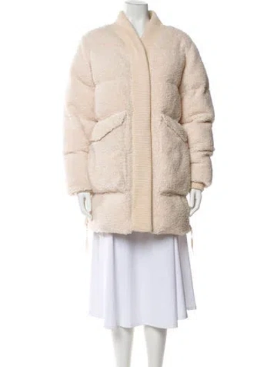 Pre-owned Varley Coat In Neutral