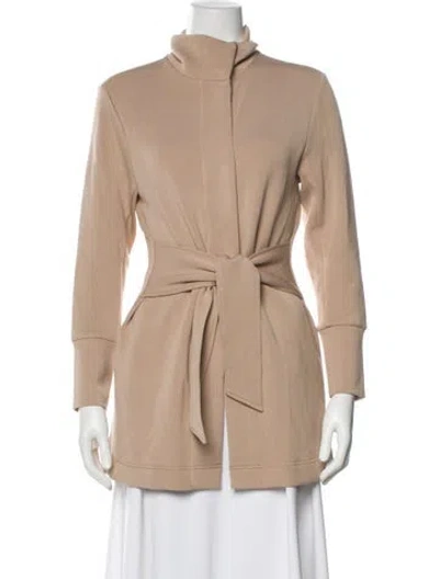 Pre-owned Varley Coat In Neutral