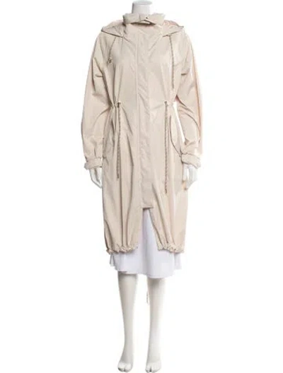 Pre-owned Varley Coat In Neutral