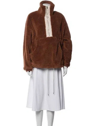 Pre-owned Varley Coat In Neutrals