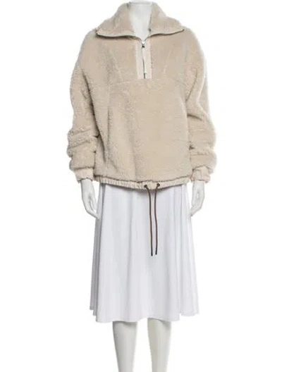 Pre-owned Varley Coat In Neutrals