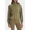 Varley Collett Half Zip Pullover In Green