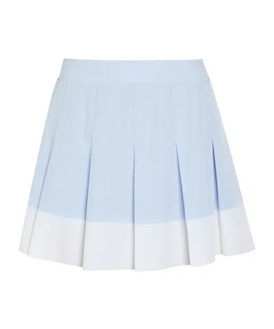 Varley Color-block Sports Skort In Blue