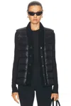 Varley Colwyn Combo Boxy Gilet Vest In Black