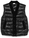 Varley Colwyn Combo Boxy Gilet Vest In Black