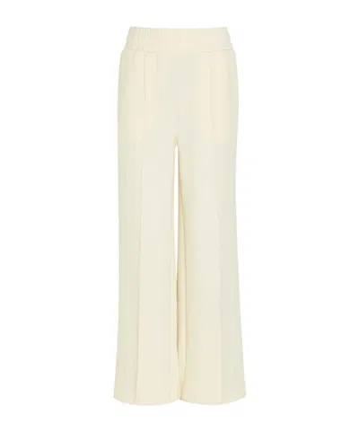 Varley Comfortable Knit Pants In White