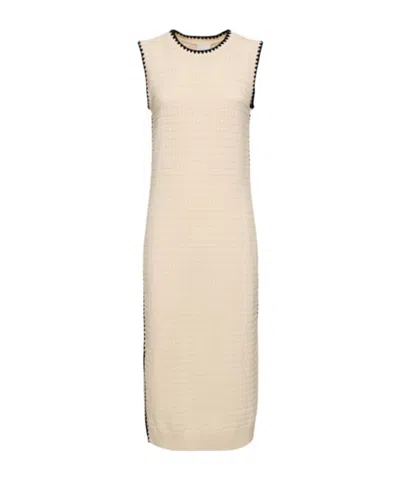 Varley Cotton Midi Tank Dress In Neutral