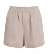 Varley Elastic Waist Pull-on Shorts In Multi