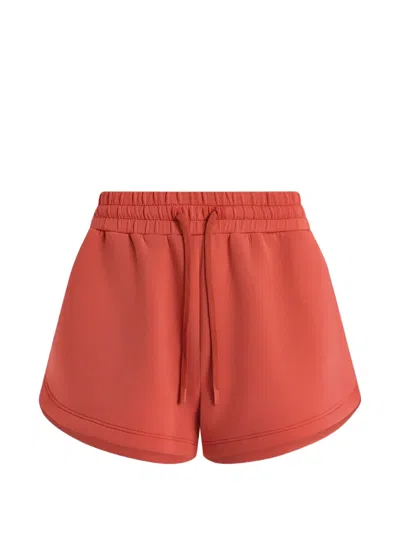 Varley Coulter Drawstring-waist Shorts In Orange