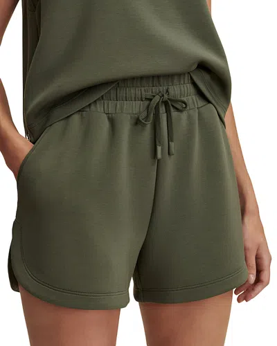 Varley Coulter High Rise Shorts In Green